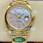 ARF Rolex Day-Date 1:1 Gain Weight MOP Dial 40mm Swiss 3255 Gold President Watch 